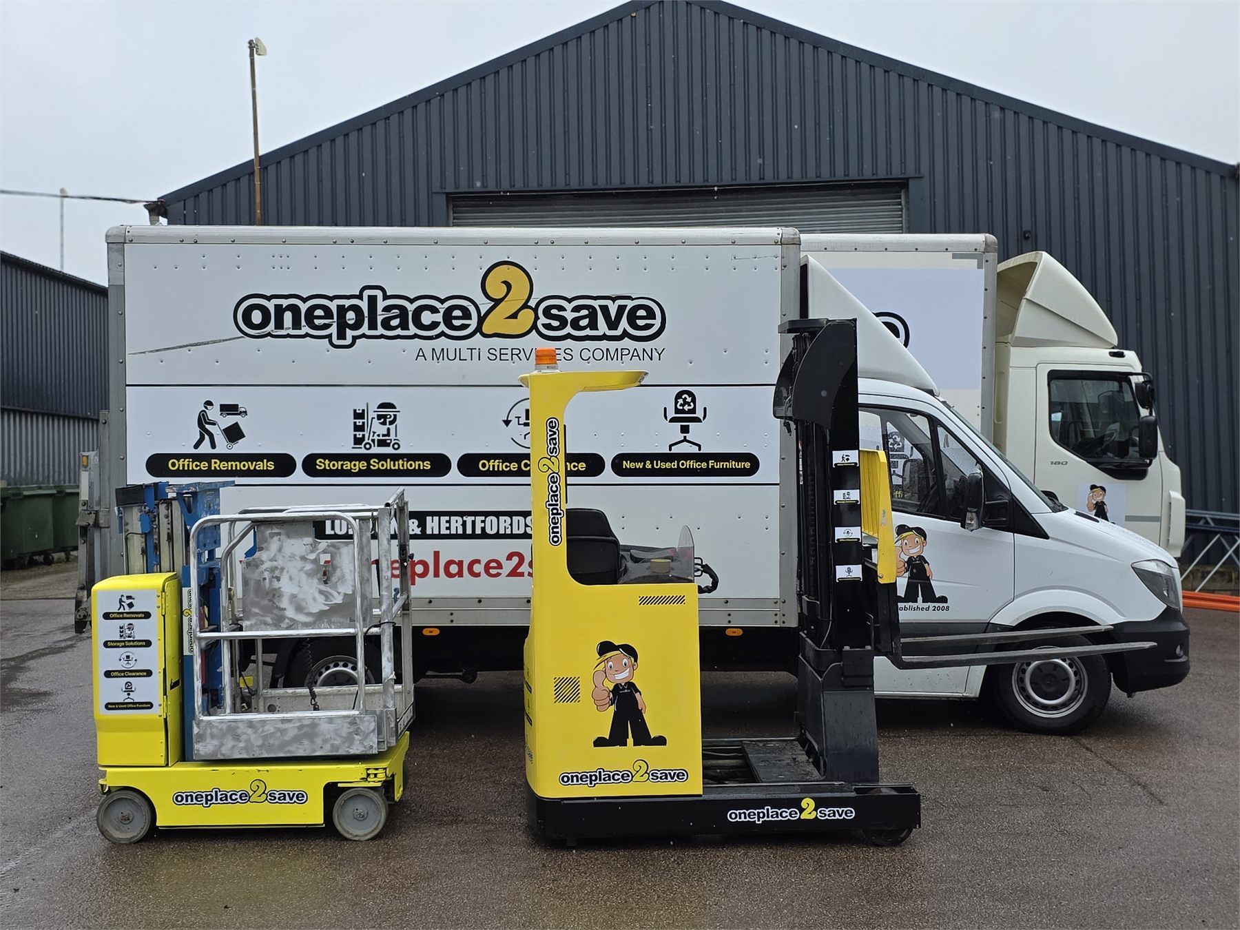 Oneplace2save removal vans and commercial fleet